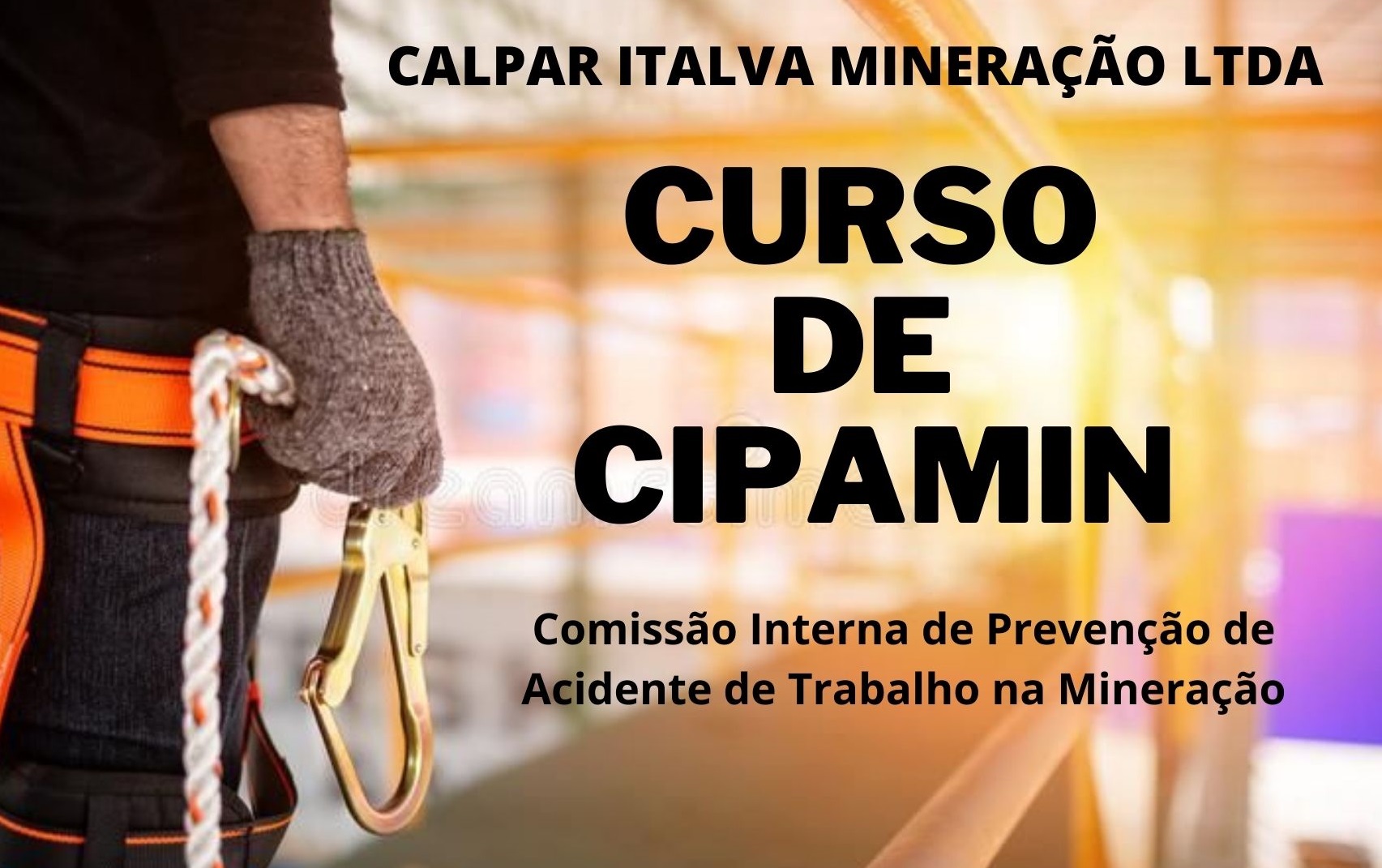 Calpar Curso de CIPAMIN Gestão 2022 - Calcário Paraíso